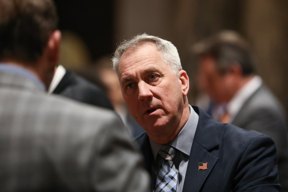 Rep. Daniel Knodl is seen at the Wisconsin State Capitol.