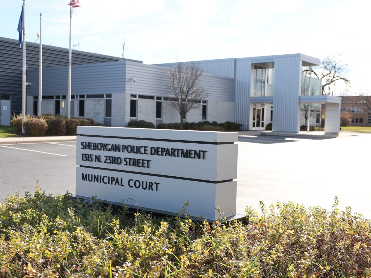 Exterior of the Sheboygan Police Department building.